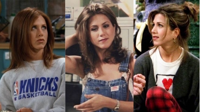 Chemise Vintage Ralph Lauren épaule Dénudée Rachel Green Friends - Taille XS, Parfait état