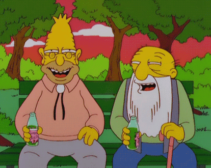 Tu vis à la maison de retraite