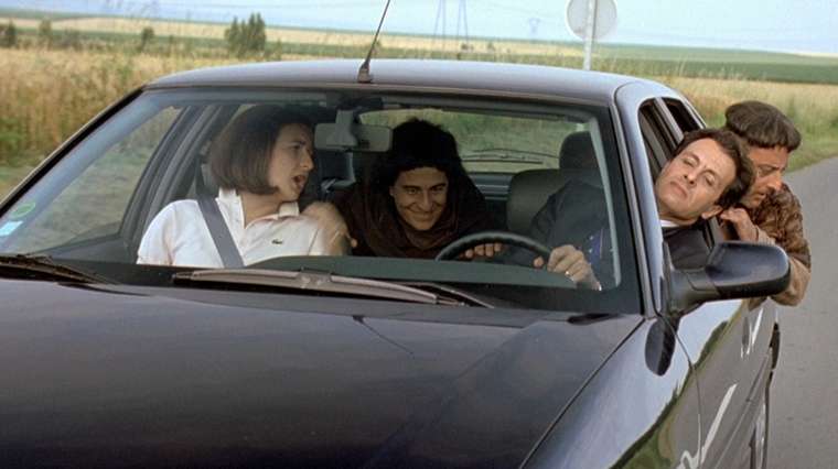 Dans un accident de voiture