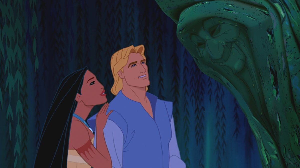 Pocahontas et John Smith