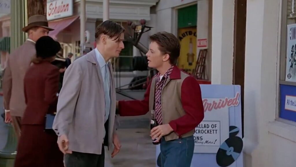 Personnages de George et Marty dans Retour vers le futur