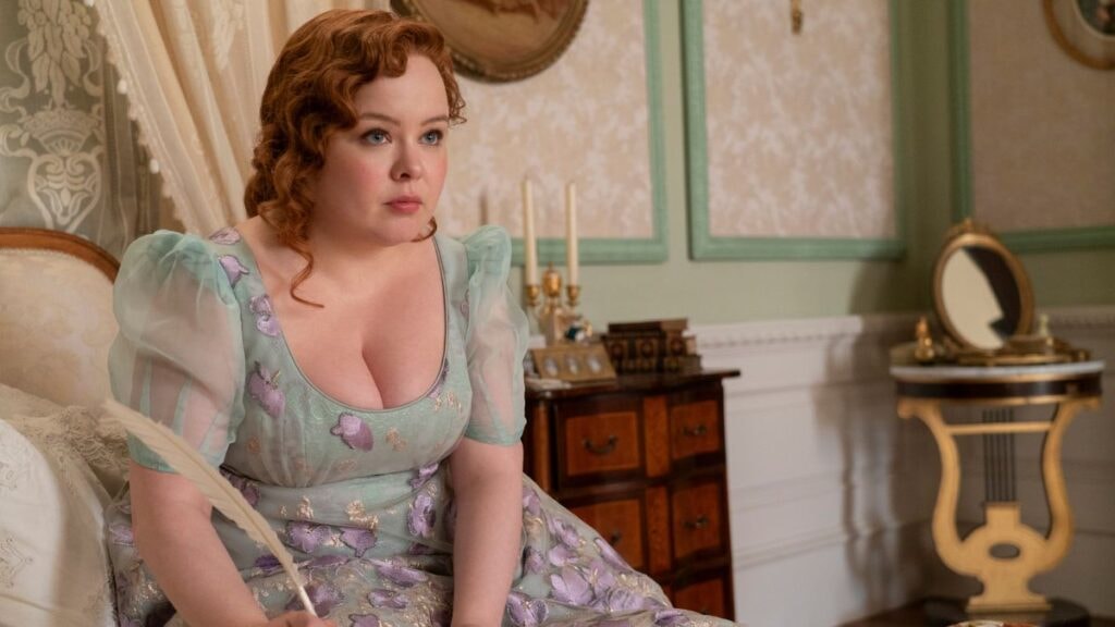 Pénélope Featherington dans la saison 3 de Bridgerton
