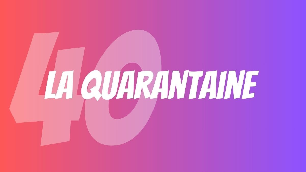 Tu as entre 40 et 49 ans 