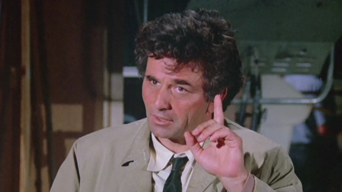 Tu n'es pas le nouveau Columbo...