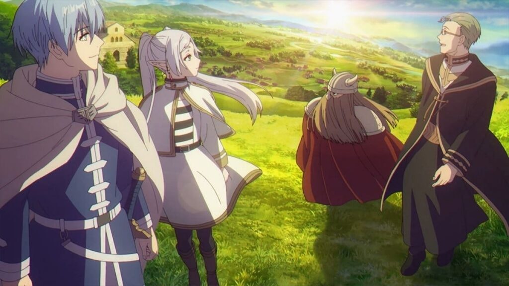 Frieren, Himmel, Heiter et Eisen