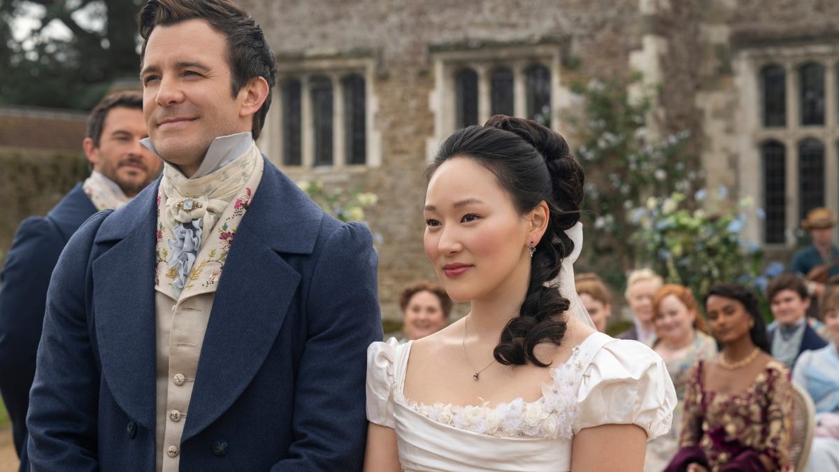 Le mariage de Benedict et Sophie à la fin de la saison 4 de Bridgerton