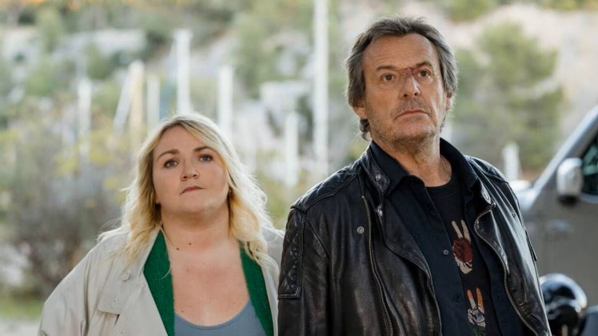 Jean-Luc Reichmann et Lola Dubini dans la série Léo Mattéï Brigade des Mineurs.