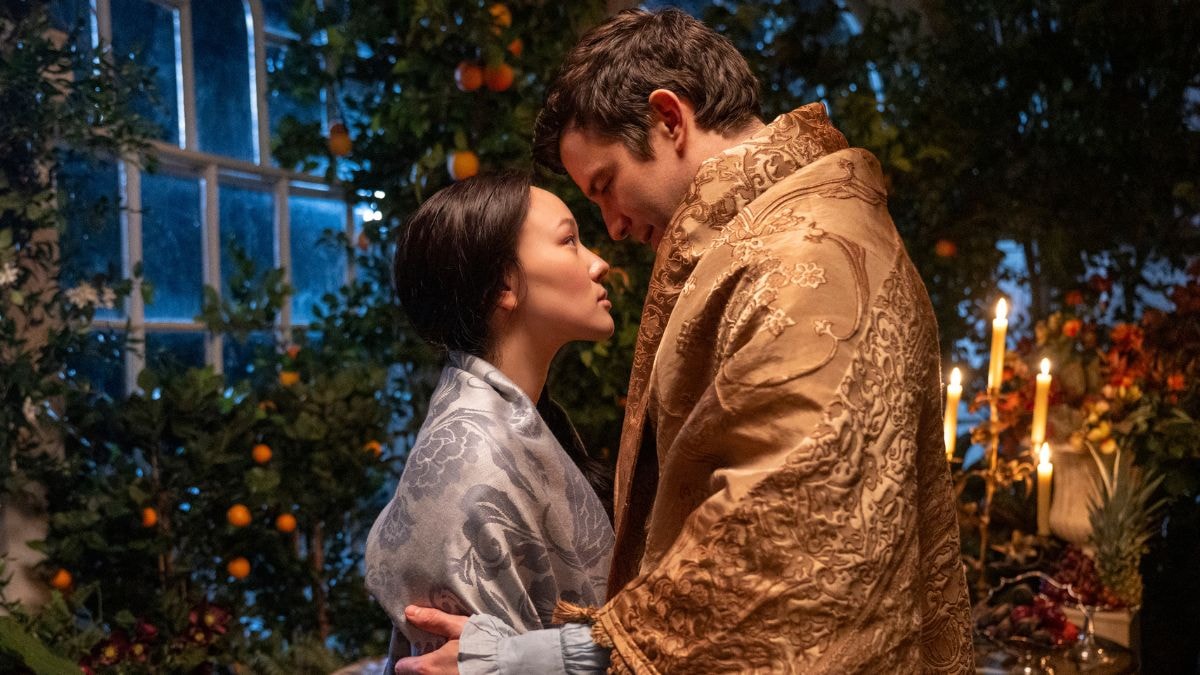 Sophie et Benedict dans l'épisode 6 de la saison 4 de Bridgerton